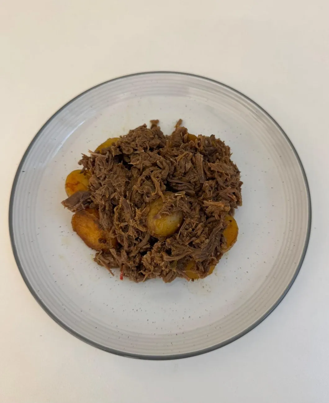 Et Kavurma (Et Kavurma over Potatoes), home-cooked by Sofra