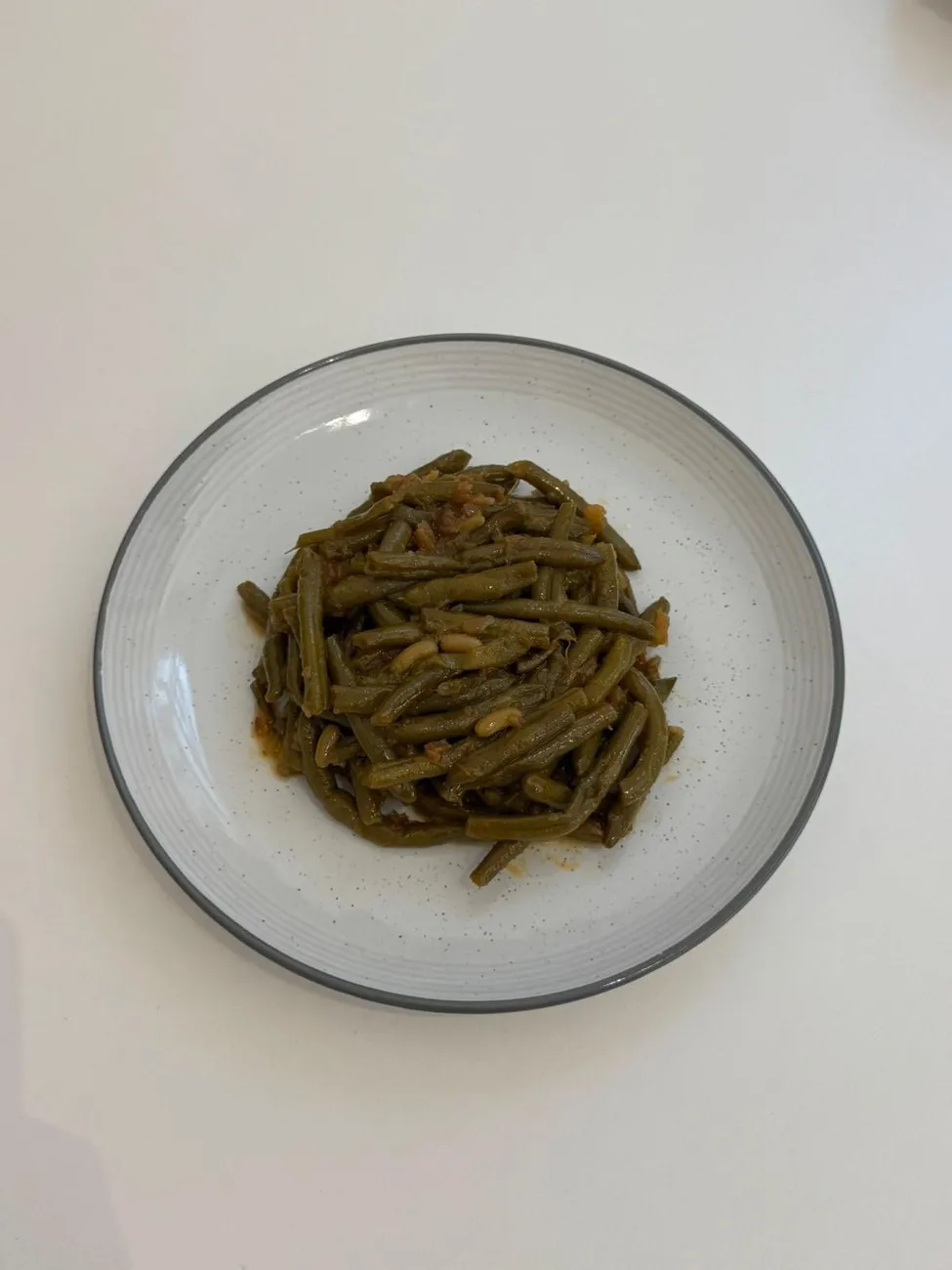 Olive-Oil Green Beans — Zeytinyağlı Taze Fasulye, Turkish home cooking by Sofra London